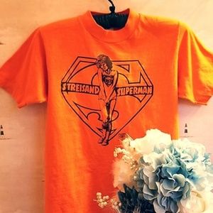 STREISAND famed t-shirt ~ 70's